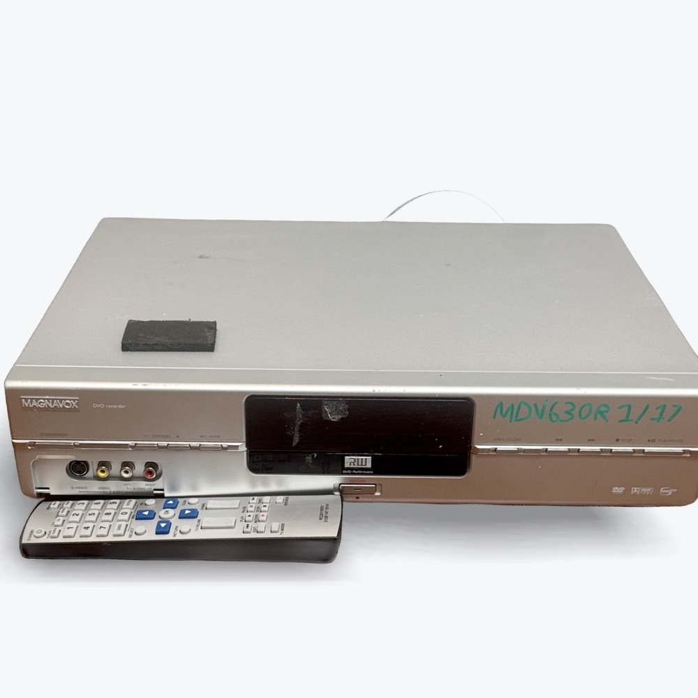 Magnavox DVD Recorder Player Combo‎ WITH  REMOTE MDV630R1 17 PARTS ONLY